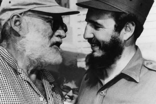 Hemingway y Fidel Castro Cuba